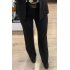 Wide leg pants black