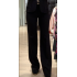 Wide leg pants black