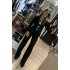 Wide leg pants black